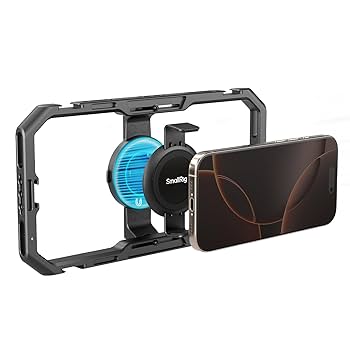Amazon.co.jp: SmallRig スマホ用ビデオリグケージ 汎用型 Apple